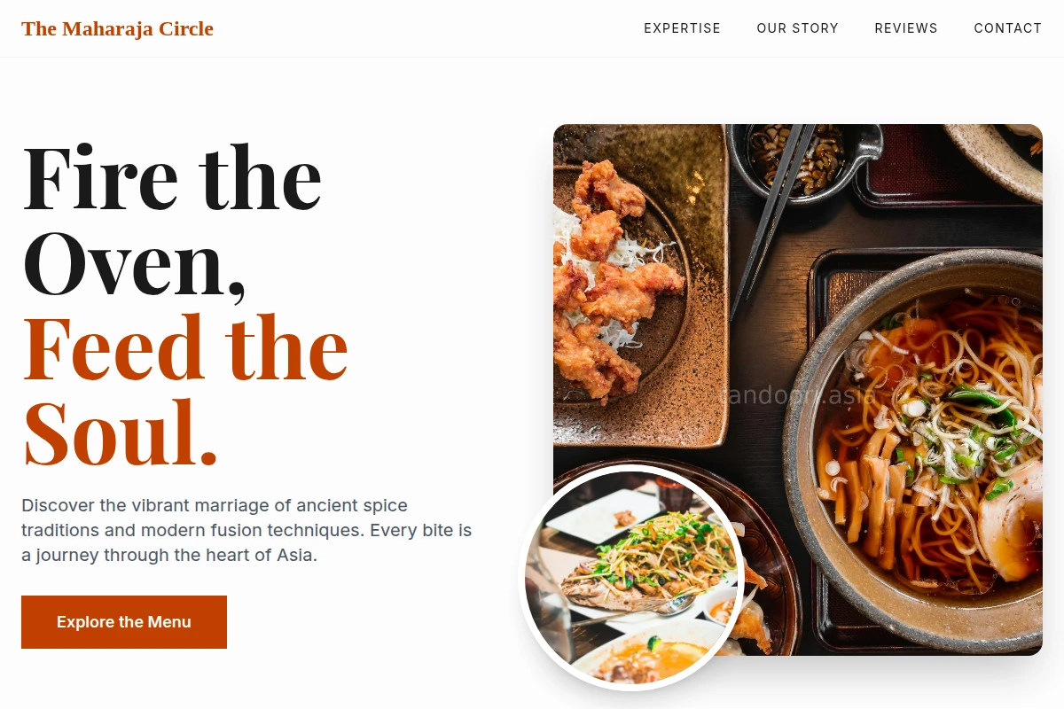 Tradition Asian Fusion Food