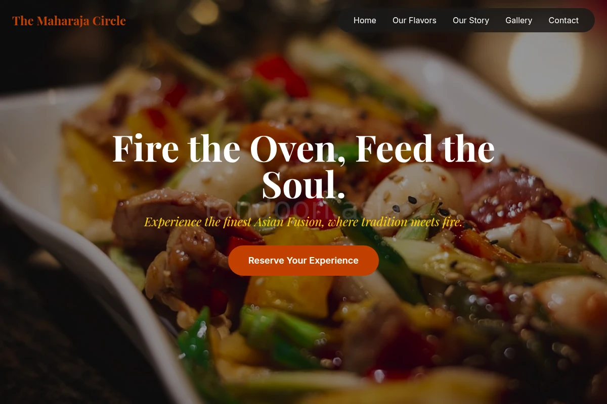Turmeric Asian Fusion Food