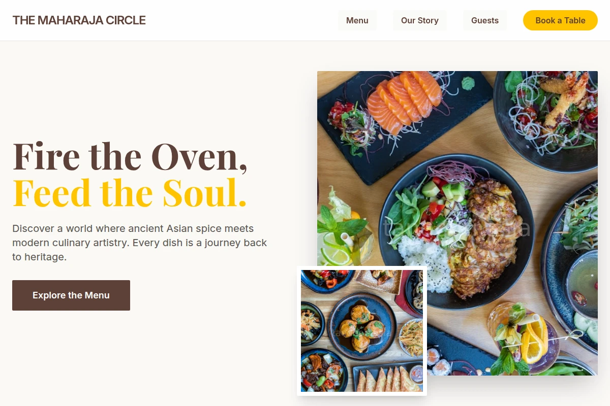 Heritage Asian Fusion Food