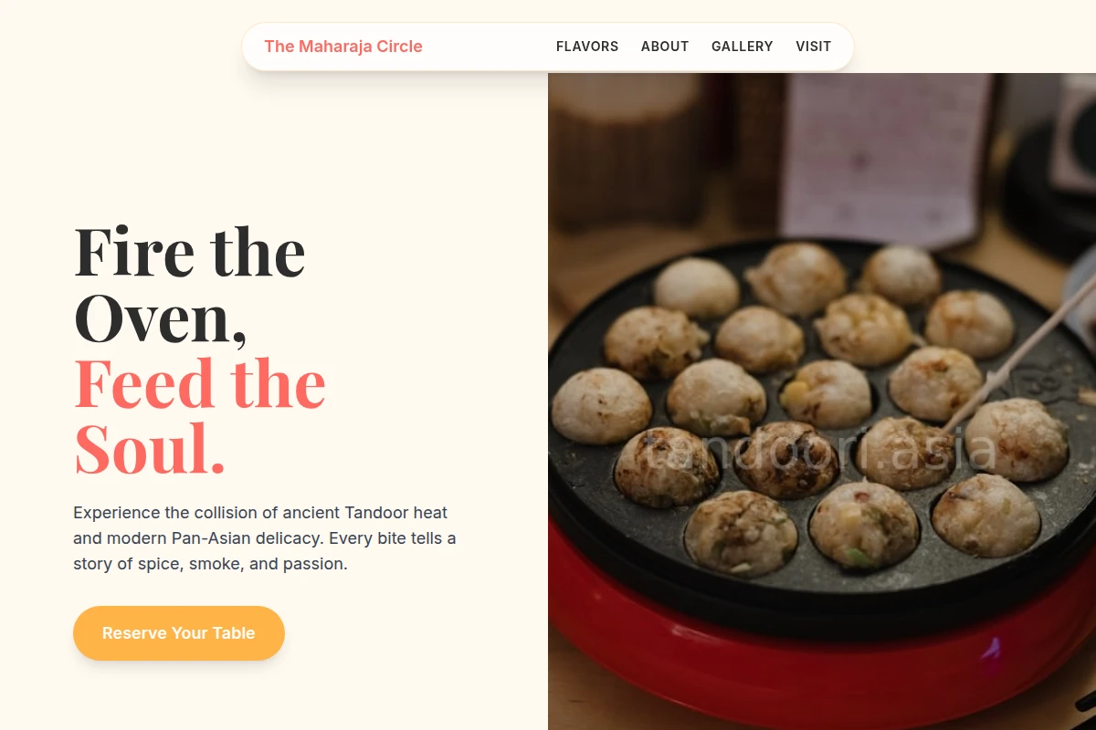Tandoor Asian Fusion Food
