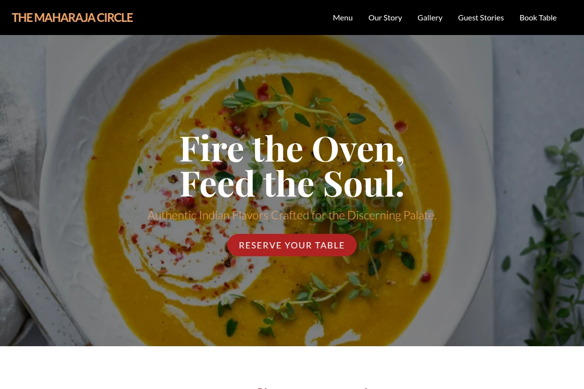 Savor Indian Food